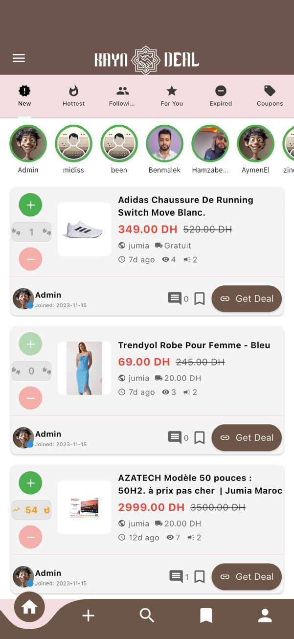 Kayndeal screenshot